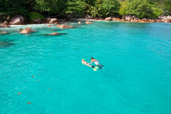 Le acque cristalline delle Seychelles