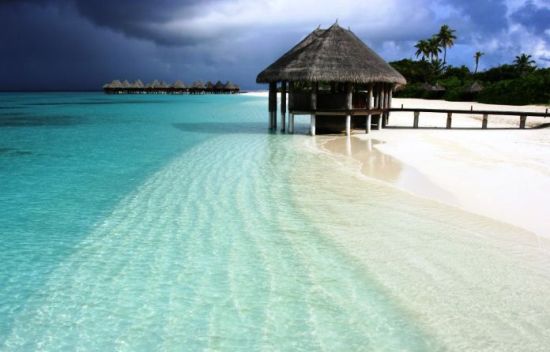 Il mare delle Maldive