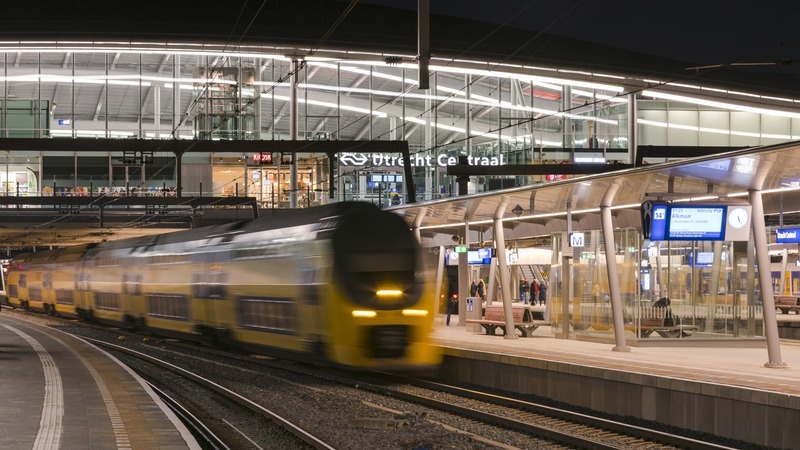Treno da Utrecht a Amsterdam