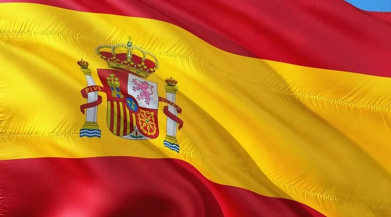 La bandiera della Spagna