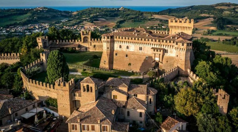 Vista del Castello di Gradara